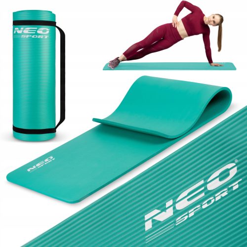  Neo-Sport Trainingsmatte 183 cm x 60 cm schwarz