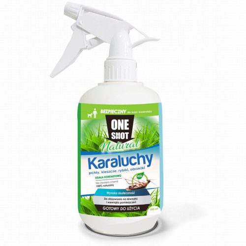  Flüssigkeit gegen Kakerlaken, Zecken und Flöhe One Shot 0,5 kg 500 ml