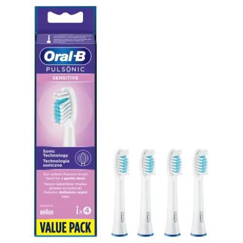  Oral-B SR 32 Pulsonic Sensitive Zahnbürstenköpfe, 4 Stück
