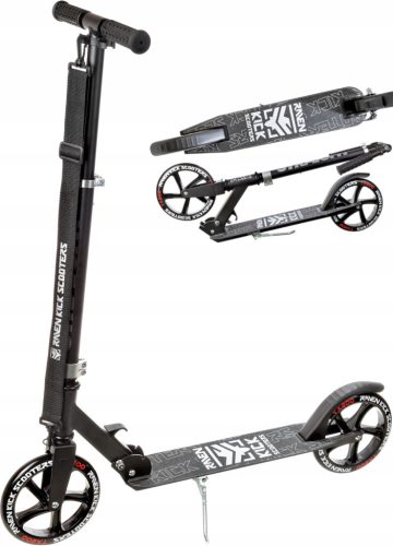  Zweiradroller Raven Straight 008300 schwarz 200 mm