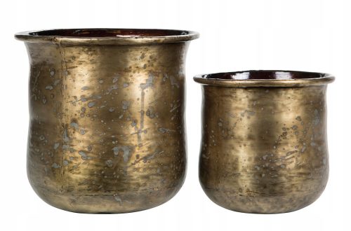  Abdeckung 20 cm, Metall, Gelb- und Goldtöne