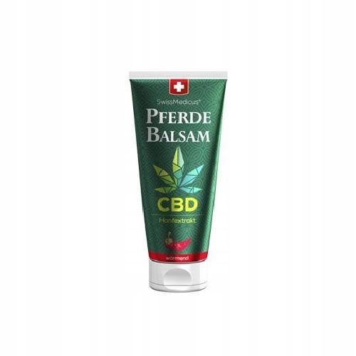  SwissMedicus Pferde 200 ml wärmender Balsam mit CBD