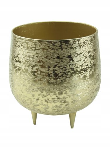 Töpfe und Pflanzgefäße für den Außenbereich und den Garten Dam-Dus Blumentopf 15 cm x 12 x 15 cm, Durchmesser 12 cm, Metall