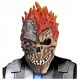 Halloween MASKE CYBER DÄMON Teufel SKELETT Roboter SCHÄDEL