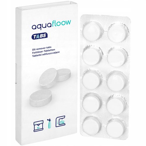  Reinigungstabletten für Aquafloow AF50 Espressomaschine, 10 Stk.