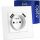 Steckdose, USB-Wand SY LED Lighting Europe weiß