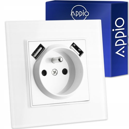 Steckdose, USB-Wand SY LED Lighting Europe weiß