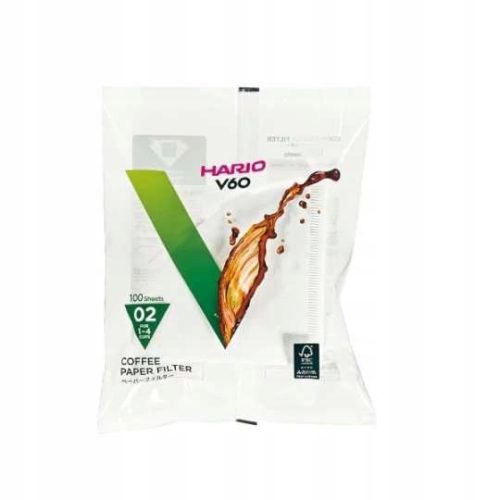  Hario V60-02 Papierfilter 100 Stück
