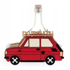  MALUCH-KARAFFE, GLÄSER, GESCHENK ZUM GEBURTSTAG DES PRL
