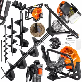 BODENBOHRER RITCH BENZIN Schnecke 3 BOHRER