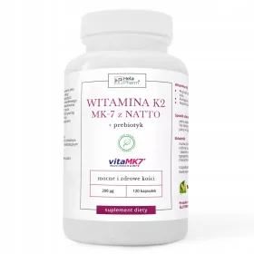   Vitamin K2 vitaMK7 aus NATTO 200µg - Starke Knochen & Gesunde Zähne, 120 Kapseln