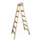 Meblostyl Leiter 3,2 m Holz 1 x 12 bis 150 kg