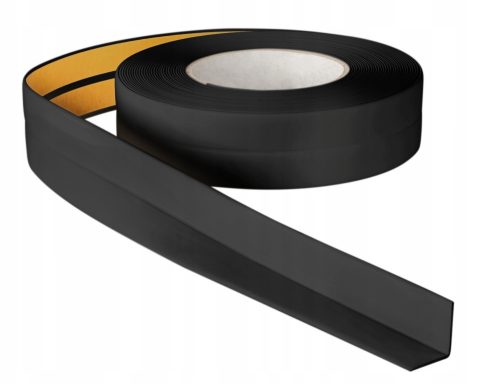 Profipvc PVC-Streifen 20 mm x 50 mm x 5 m schwarz