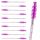 10 x SPIRALE WIMPERNPINSEL GLITTER 10 Stk