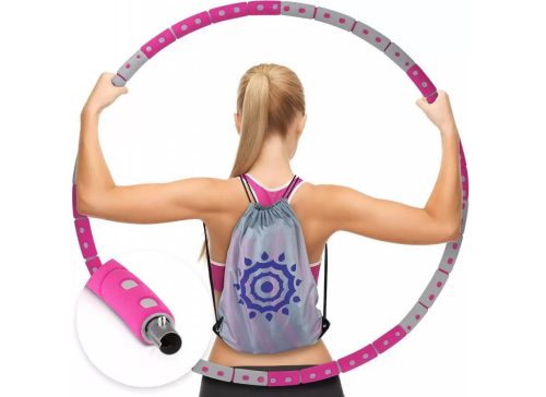  SLIMMING Hula Hoop HULA HOOP Rad 90cm klassisch faltbar + Rucksack