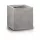  Polnix Blumentopf 40 cm x 40 x 40 cm Durchmesser 40 cm Keramik in den Farbtönen Grau und Silber