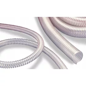  Pelletschlauch fi60 - PUR pro Meter, innen glatt