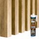 Dekorplatte 3 cm x 275 cm MDF-Platte