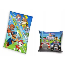  Fleecedecke + PAW PATROL-Kissen