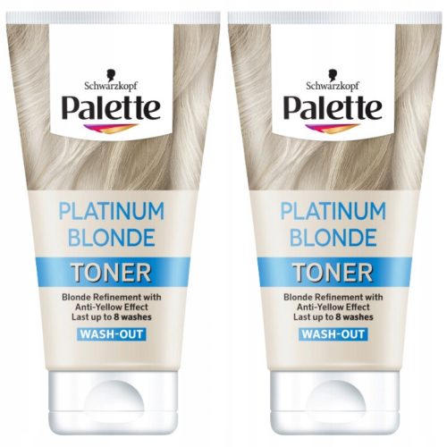  Paletten-Asch-Platinblond-Haarspülungen