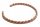  Zartes Armband, 100 % Kupfer