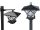  POLIFACH Solarlampe, schwarz, 150 cm, 1 Stk.