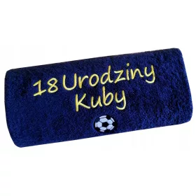    18. GEBURTSTAG GESCHENK Handtuch zum 18. Geburtstag mit Aufschrift