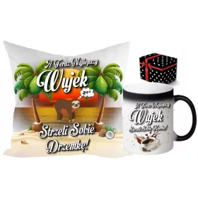  Kissen + Becher-Set – Für Onkel
