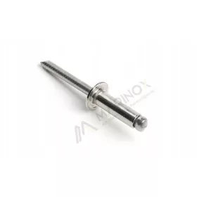 4,8x12 Edelstahl-Blindniete A2 DIN 7337 100 Stk