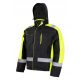  ISOLIERTE WINTER-ARBEITSJACKE, REFLEKTIERENDE Kapuze