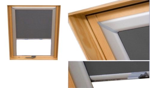 Dachjalousien Universelles Dachrollo für FAKRO 78 cm x 118