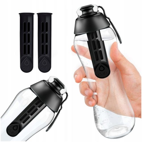  Dafi Filterflasche Filterflasche 0,5 l, schwarz