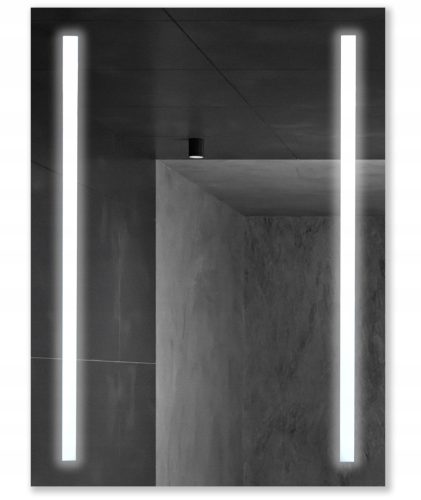 Badezimmerspiegel Framado Wandspiegel, rechteckig, 500 x 700 mm