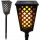  Verk Group eingebettete Solarlampe, schwarz, 107 cm, 1 Stk.