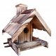 Boxen (Häuser) und Vogelhäuschen Vogelhäuschen, Haus mit Kamin, Getreidestand