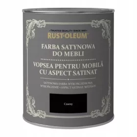  Rust-Oleum Kreidefarbe für Möbel schwarz 0,75 l