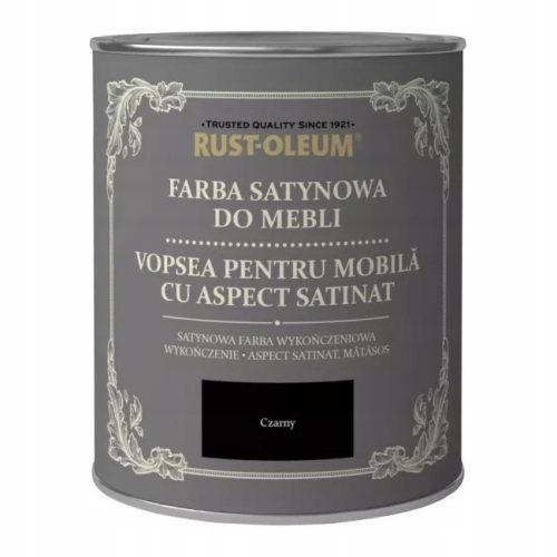  Rust-Oleum Kreidefarbe für Möbel schwarz 0,75 l
