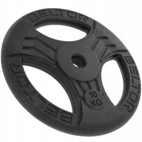  BELTOR GUSSEISEN LAST FASTGRIP LENKER GYM 10KG 26MM