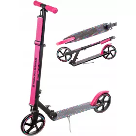 Raven Dots Roller, schwarz, 2 Räder