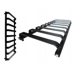  BADEZIMMERHEIZKÖRPER AIR 97/54 MATTSCHWARZSTRUKTUR 556W