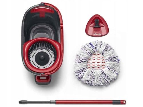 Eimer- und Fadenwischer Vileda Mikrofaser 3in1 Wring 22 cm