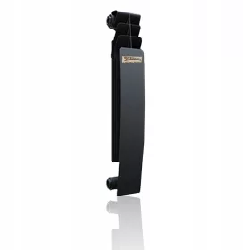    Term-System Aluminiumheizkörper 141 W schwarz 80 x 570 x 100 mm - seitlicher Anschluss