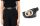  SCHWARZES RIEMEN, GOLDENE SCHNALLE, DOPPELRING, GOLD
