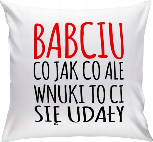 Coole, lustige Gadgets Jasiek Jaś Kissen zum Oma-Tag B48