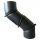 4-Segment Art-Metal verstellbarer Winkel 180 mm mit Dämpfer, schwarz