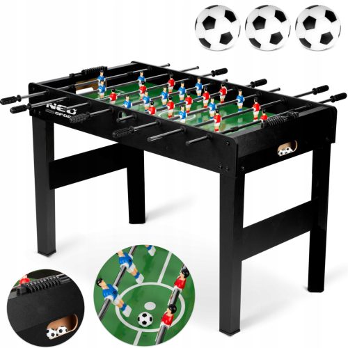  FUSSBALLTISCH TISCHFUSSBALL GROSSES GESCHENK 22 NEO-SPORT-SPIELER