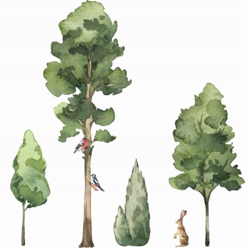  Sehr große XXL Wandtattoos Bäume, Wald 2
