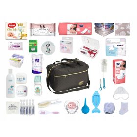  Babybeutel des Neugeborenen und der Mutter ins Krankenhaus