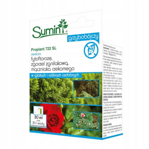 Sumin Proplant 722 SL - Schutz gegen Pilzkrankheiten für Zier- und Gemüsepflanzen, 30 ml