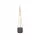  Töpfertöpfe 15 cm x 15 x 14 cm Durchmesser 15 cm Keramik schwarz